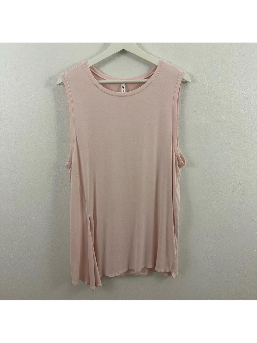 Fabletics Women's Pink Sleeveless Tank Size L